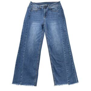 SIDEFEEL Jeans Womens 16 Baggy High Rise Denim